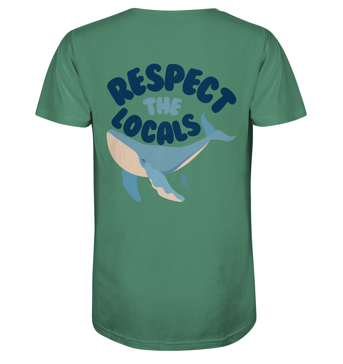 respect the locals - Organic Shirt