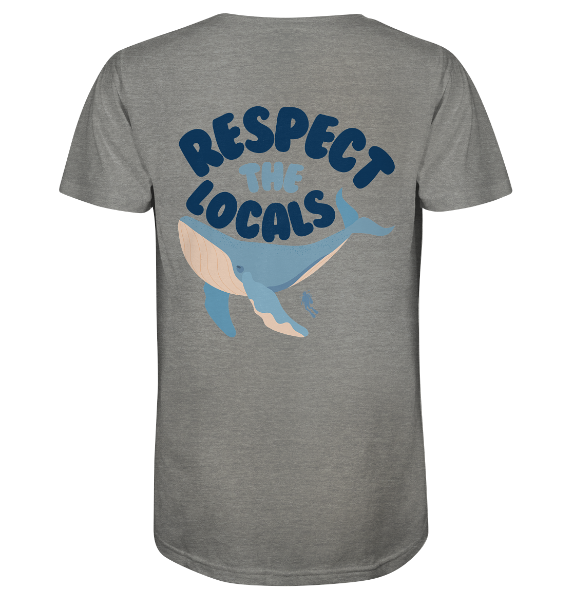 respect the locals - Organic Shirt