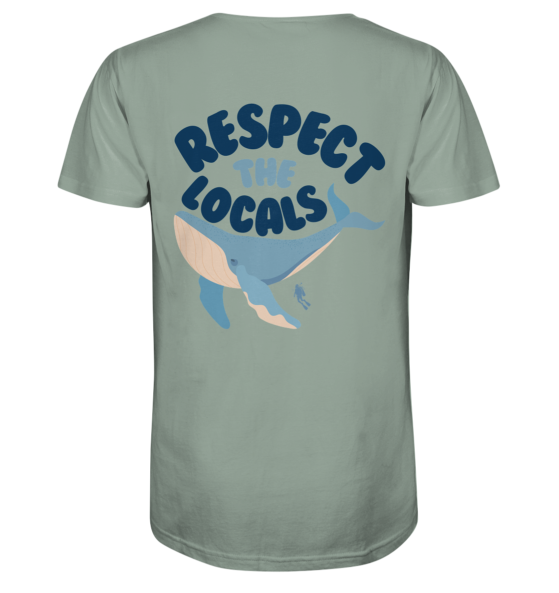 respect the locals - Organic Shirt