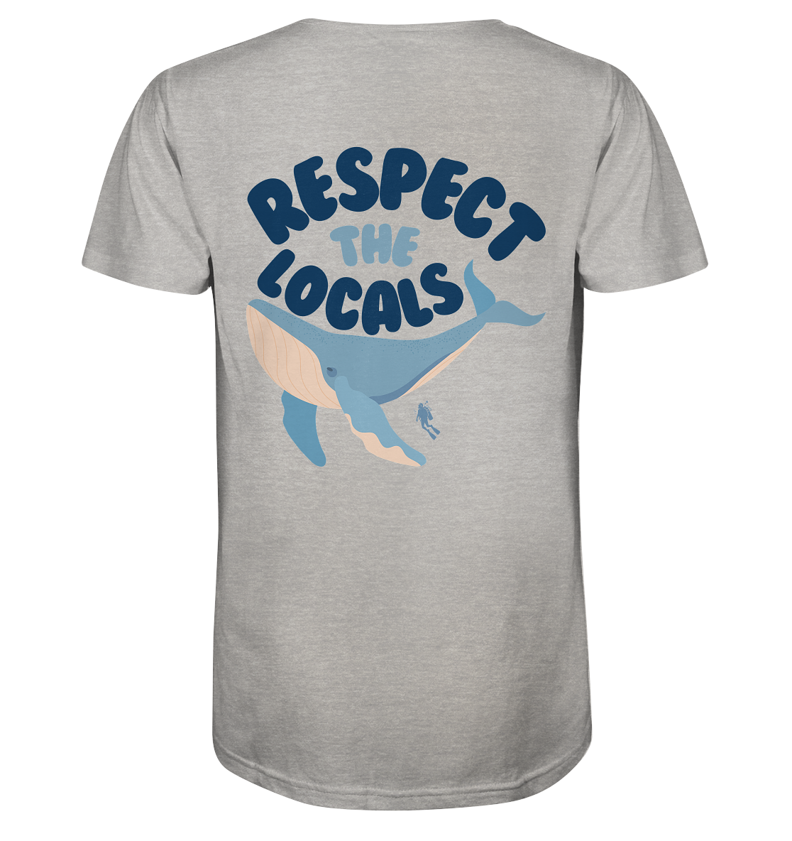 respect the locals - Organic Shirt