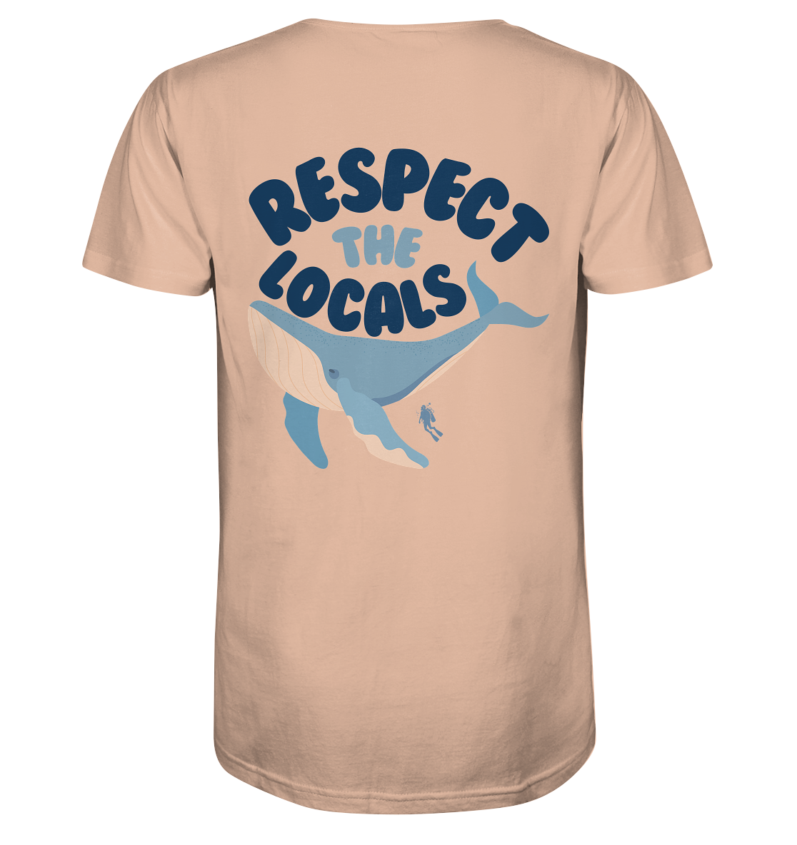 respect the locals - Organic Shirt