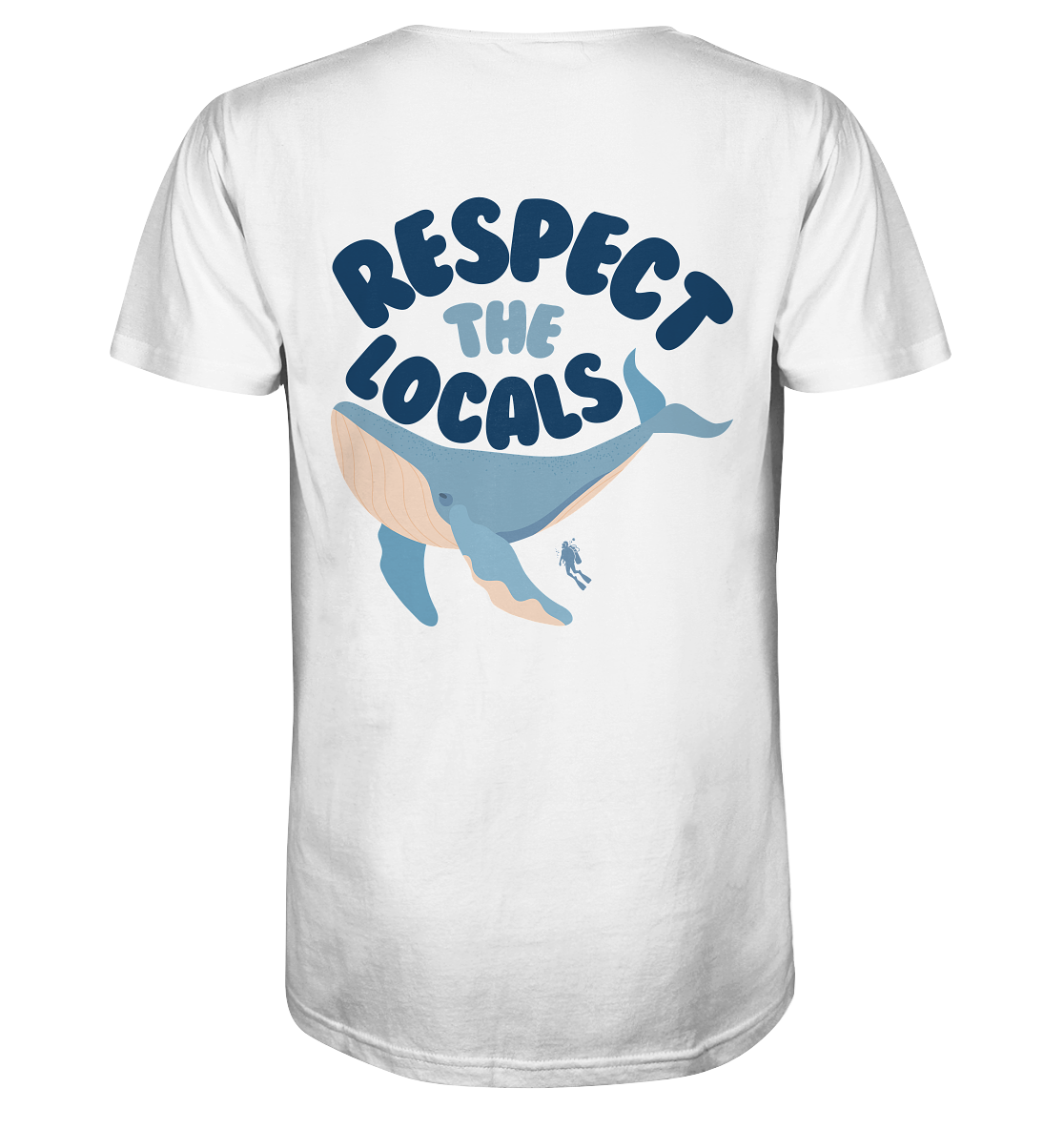 respect the locals - Organic Shirt