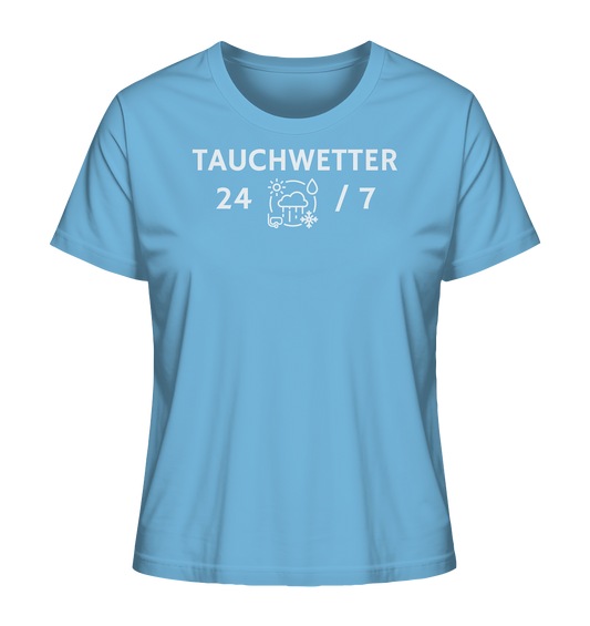 Tauchwetter 24/7 - Ladies Organic Shirt