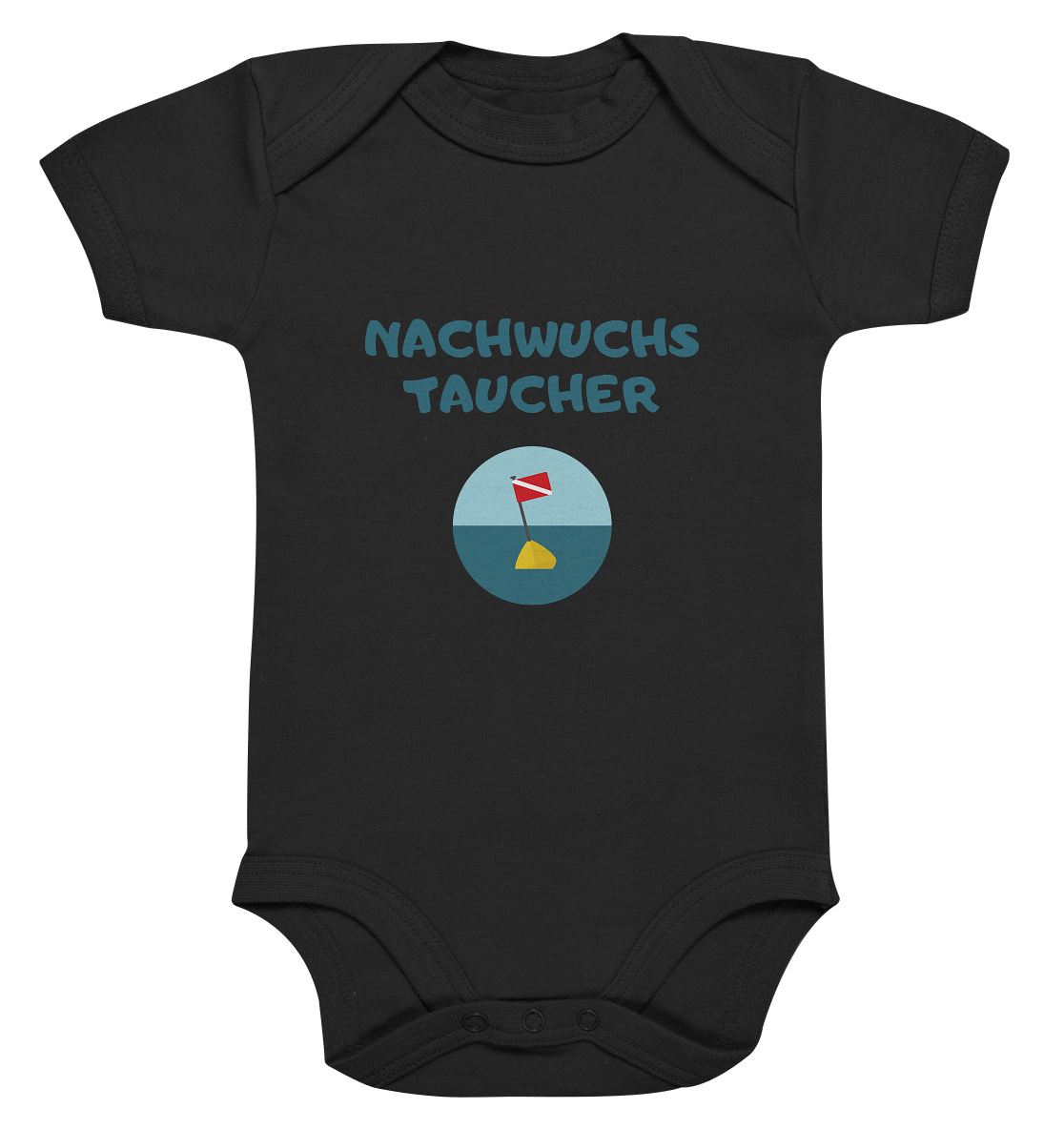 Nachwuchs Taucher - Organic Baby Bodysuit