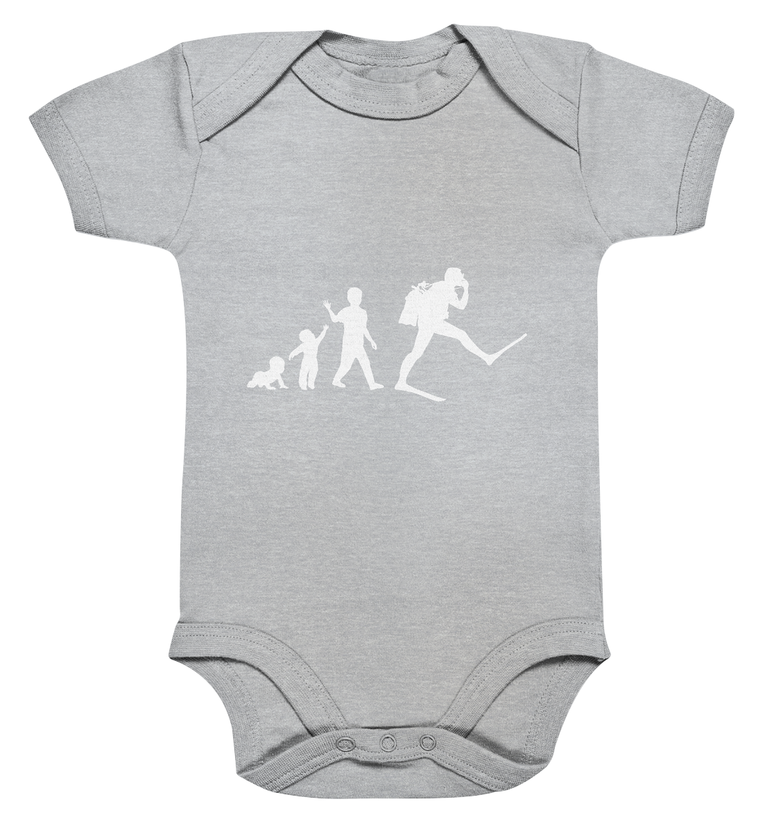 Taucher-Evolution - Organic Baby Bodysuit