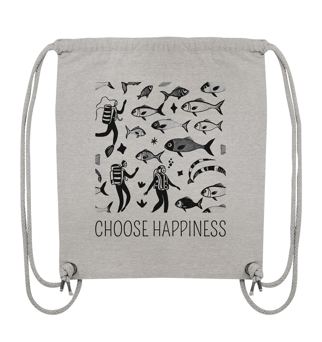 choose happiness - Organic Gym-Bag