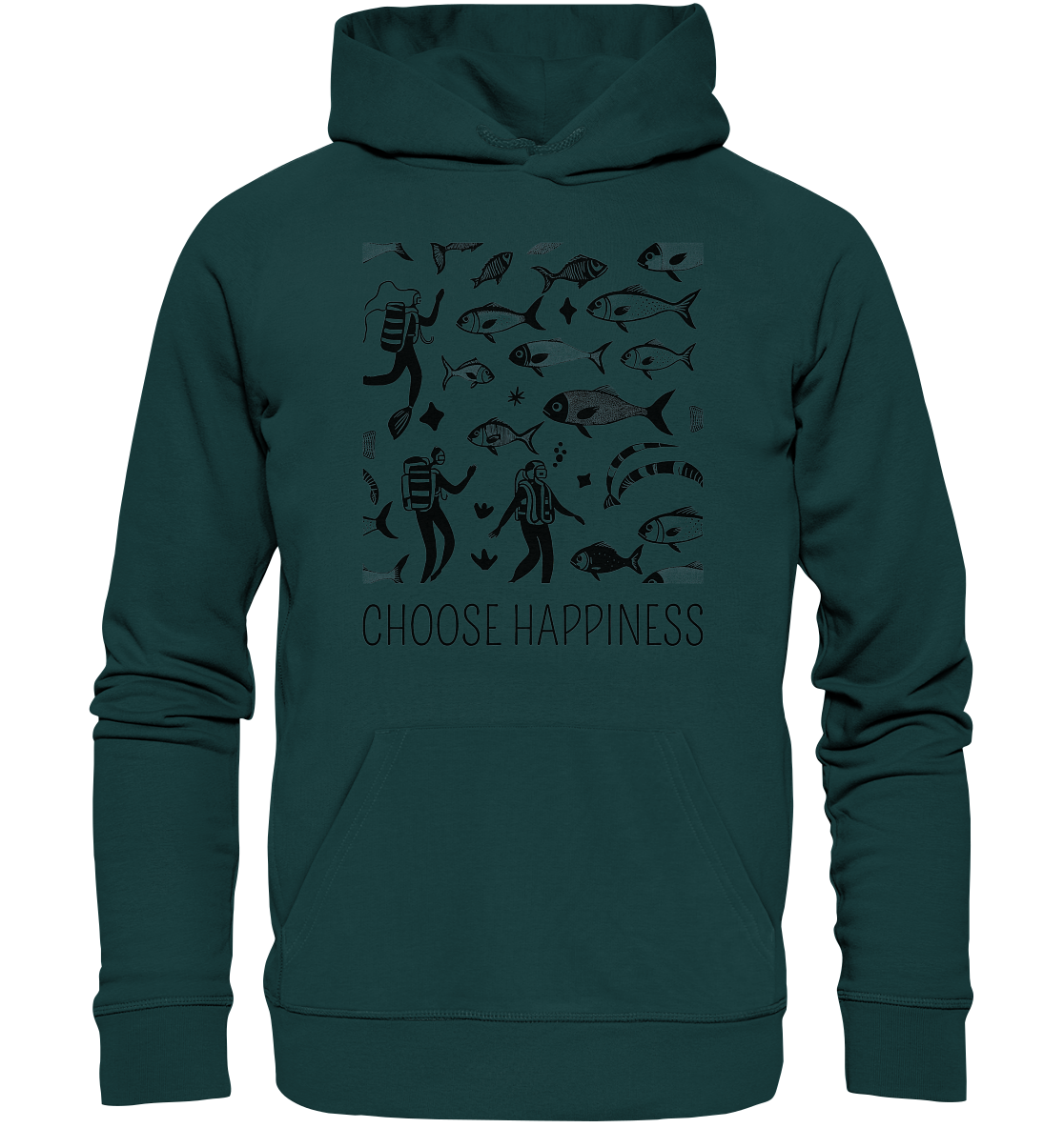 choose happiness - Organic Hoodie