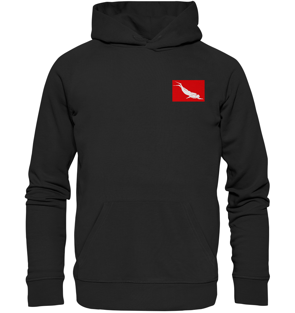 Taucherflagge - Organic Hoodie