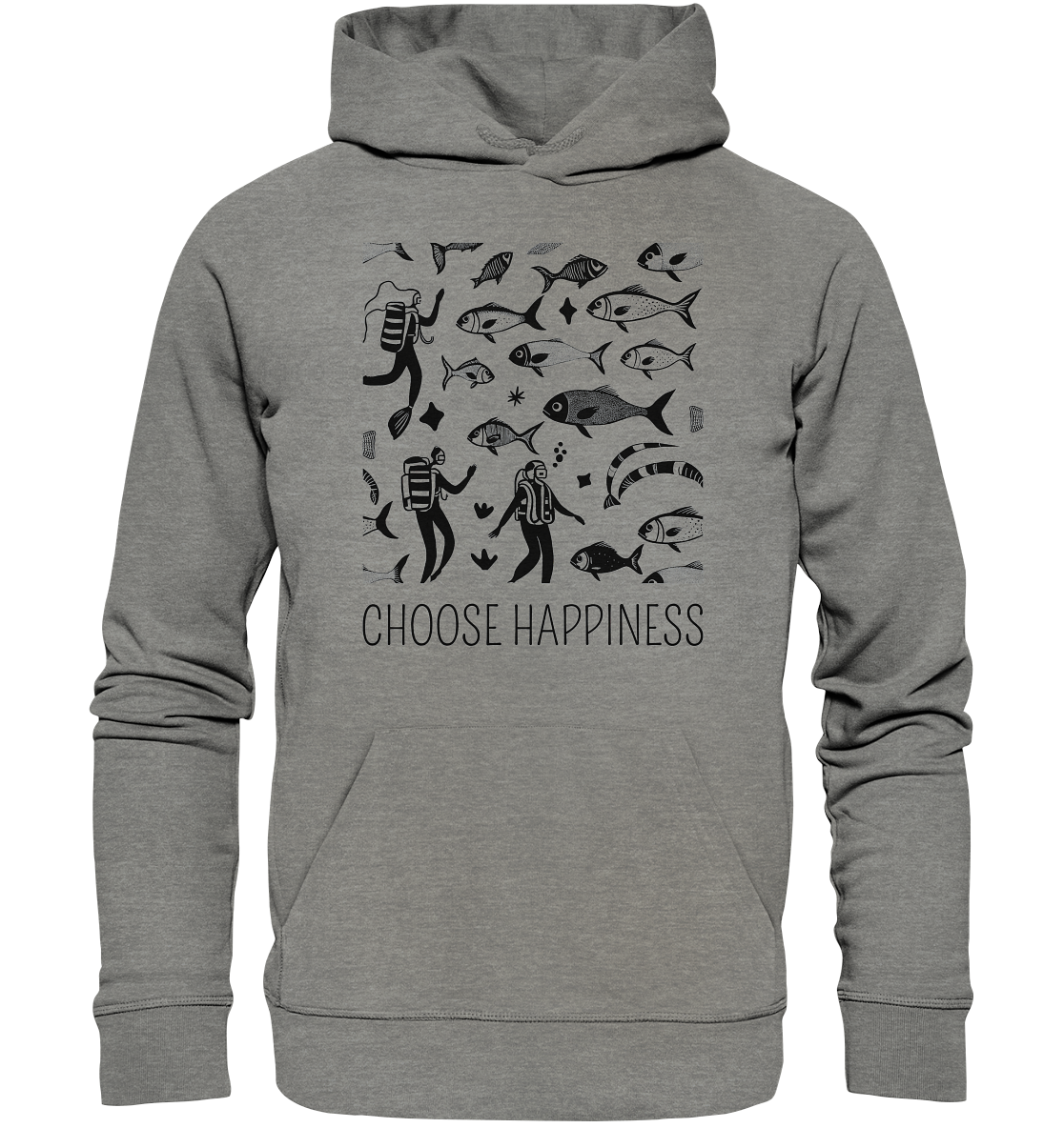 choose happiness - Organic Hoodie