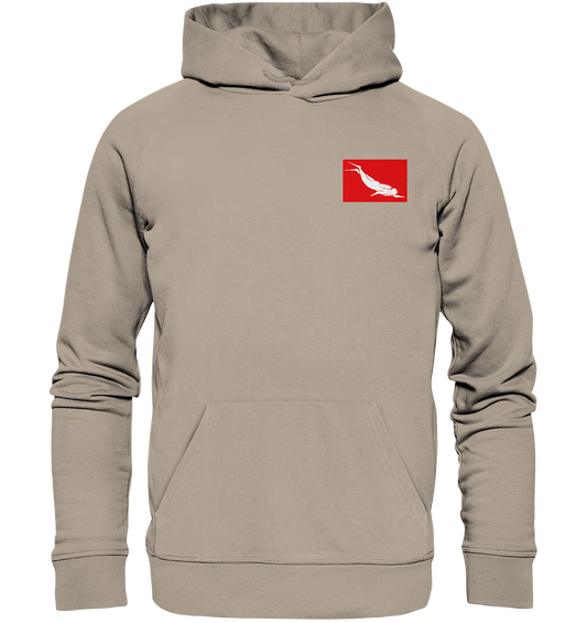 Taucherflagge - Organic Hoodie