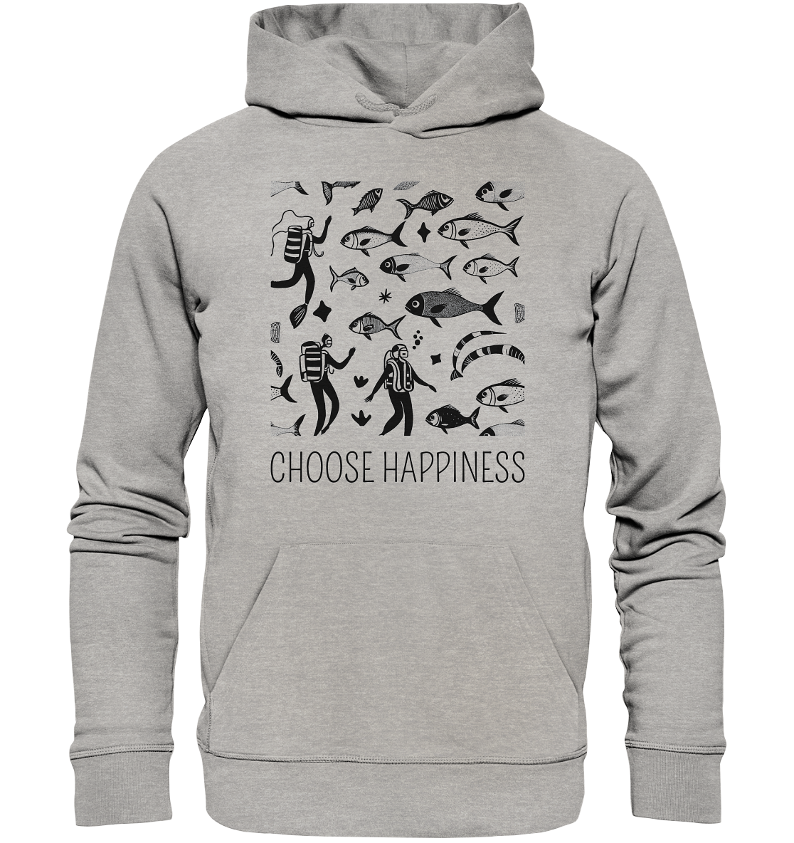 choose happiness - Organic Hoodie