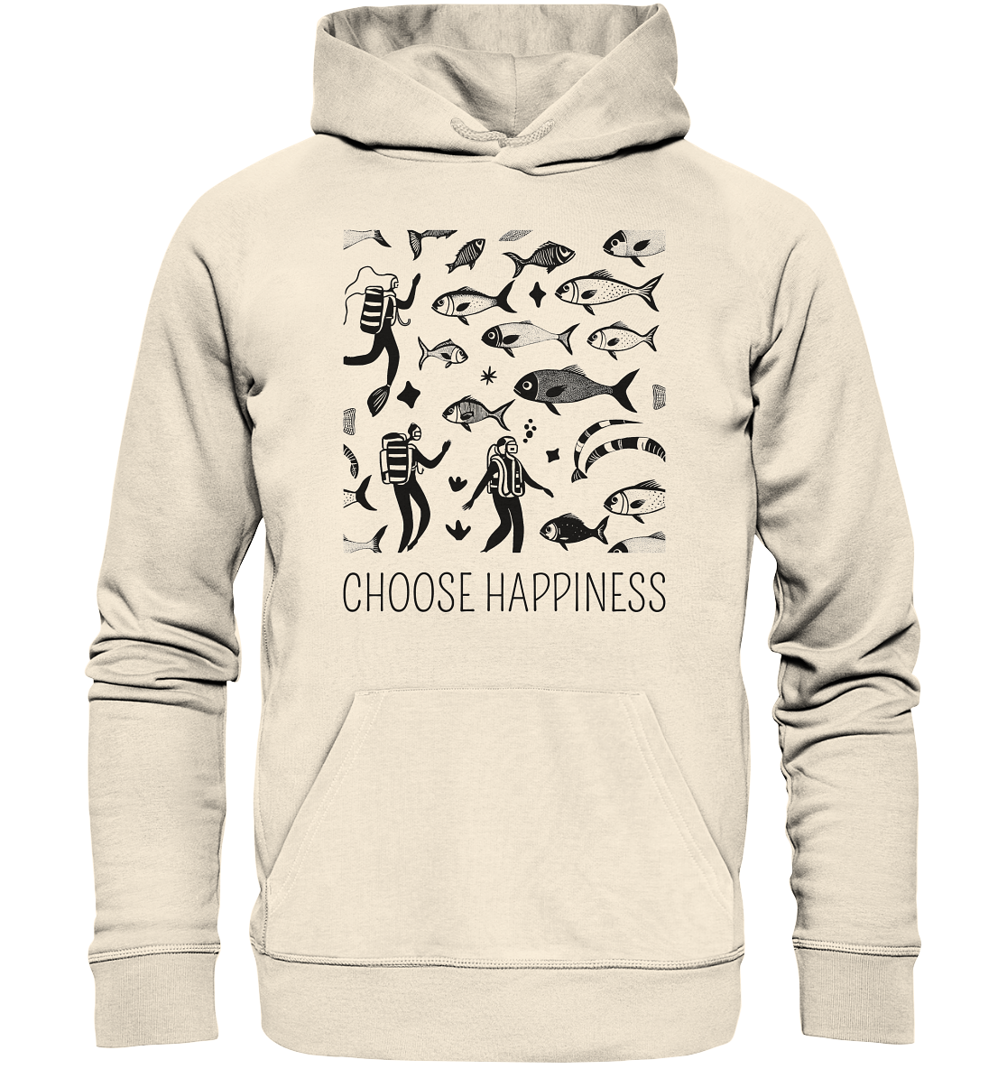 choose happiness - Organic Hoodie