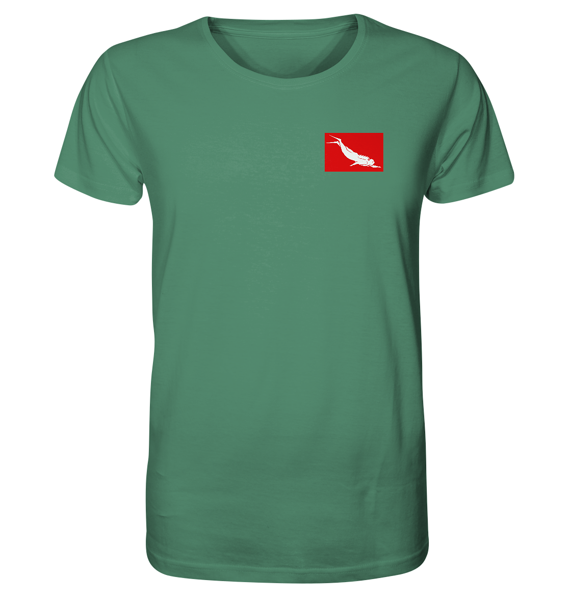 Taucherflagge - Organic Shirt