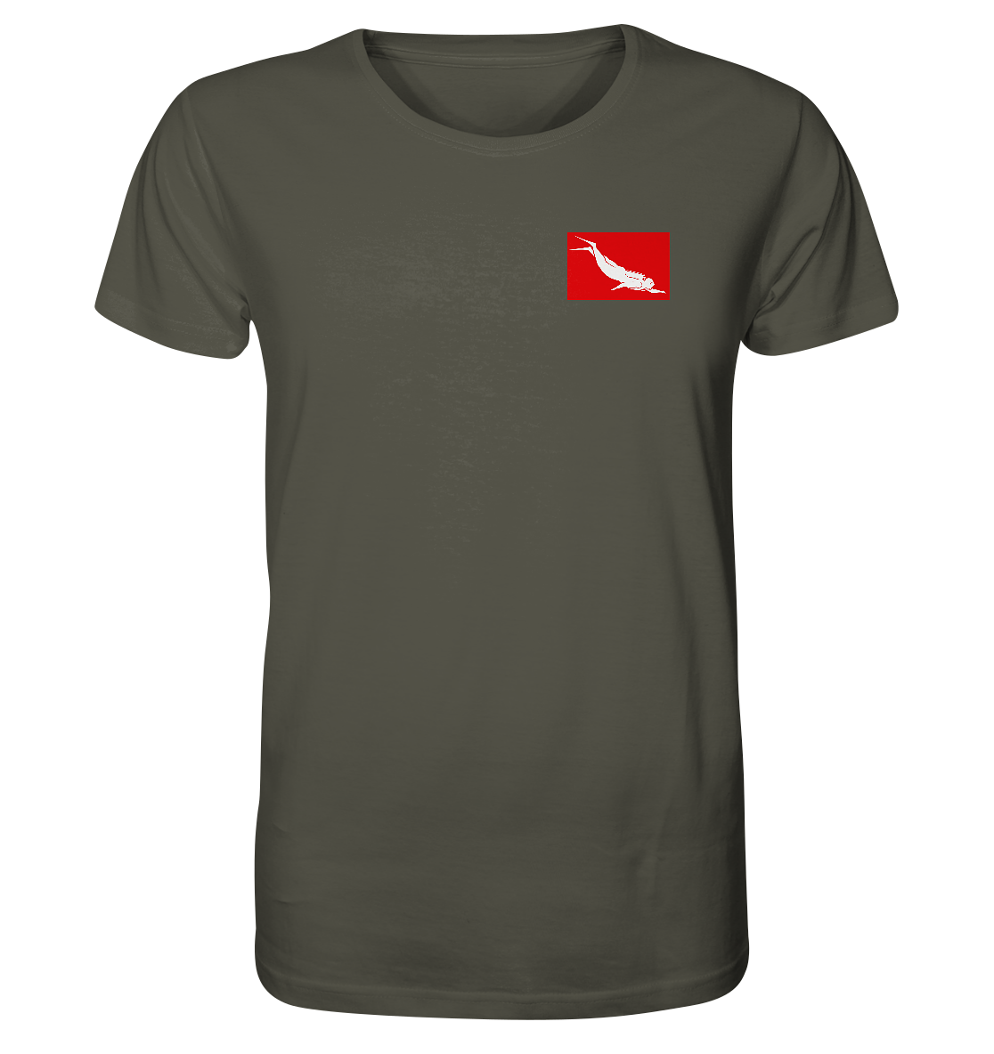 Taucherflagge - Organic Shirt