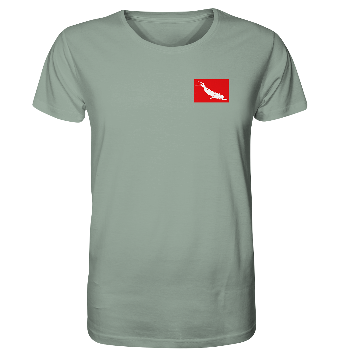 Taucherflagge - Organic Shirt