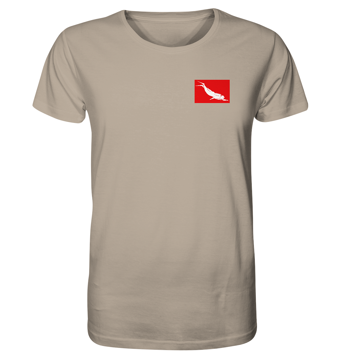 Taucherflagge - Organic Shirt