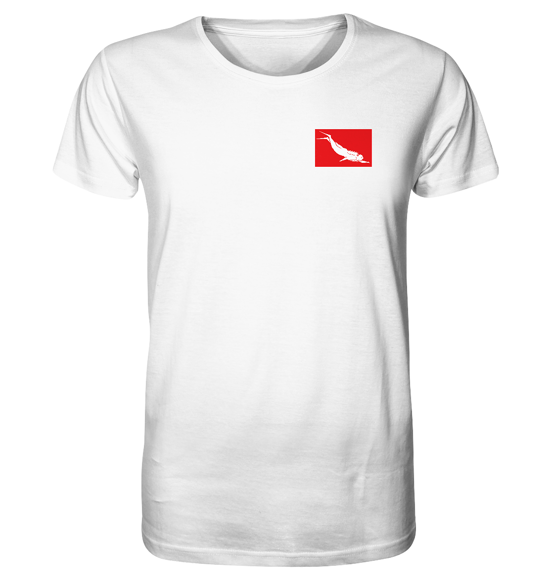 Taucherflagge - Organic Shirt