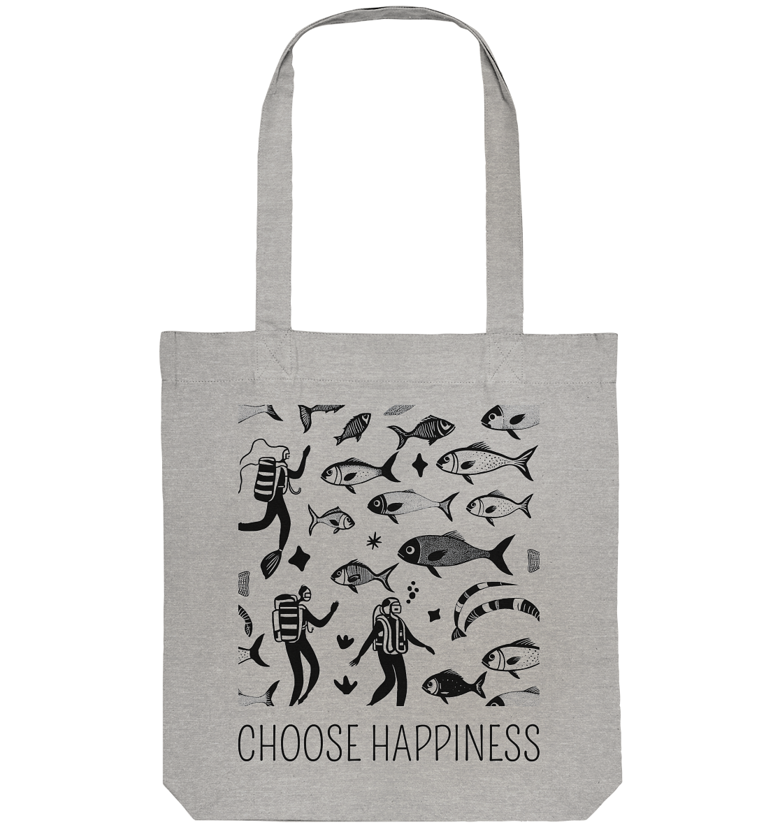 choose happiness - Organic Tote-Bag