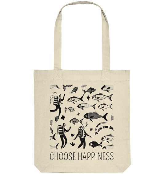 choose happiness - Organic Tote-Bag