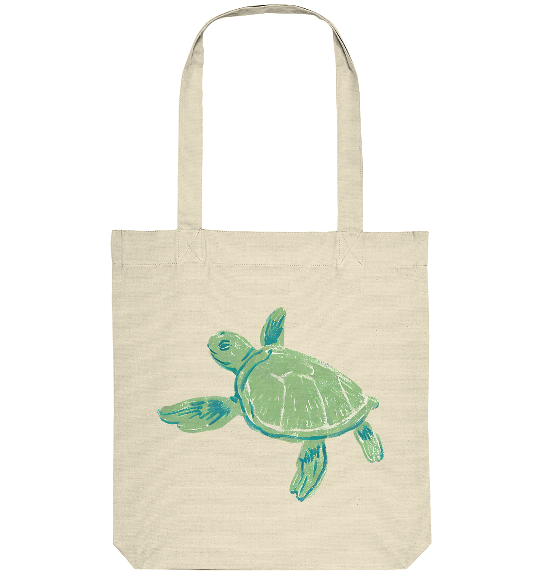 lazyturtle Schildkröte - Organic Tote-Bag