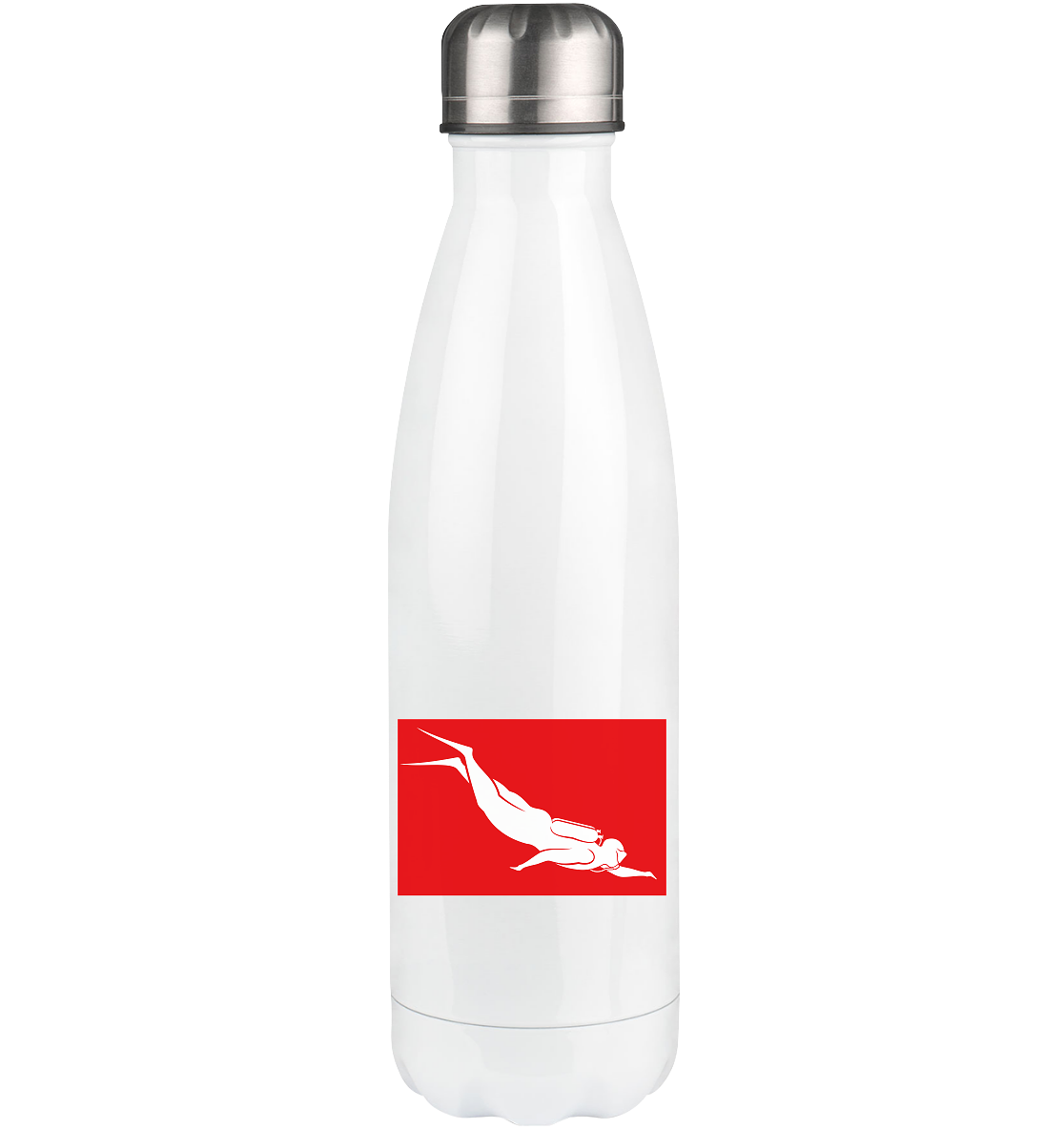 Taucherflagge - Thermoflasche 500ml