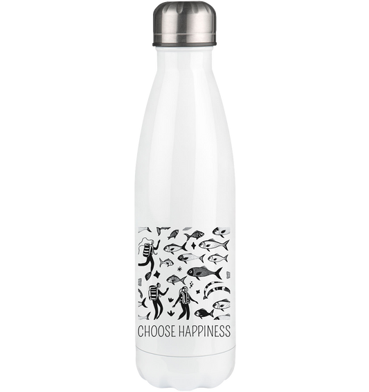 choose happiness - Thermoflasche 500ml